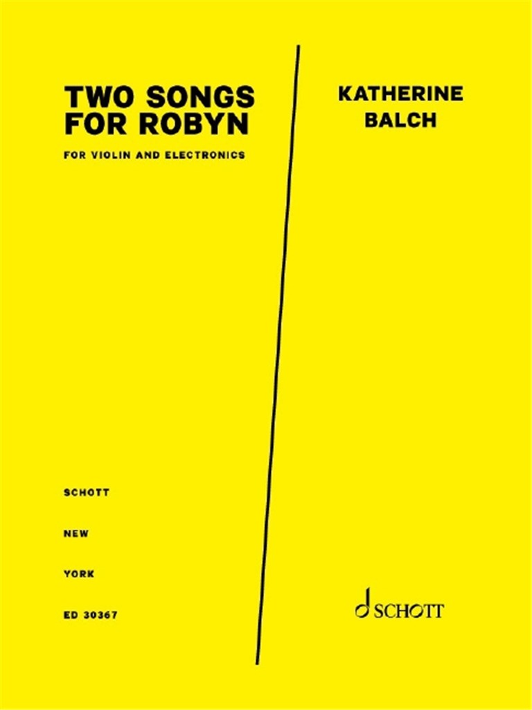 Two Songs for Robyn